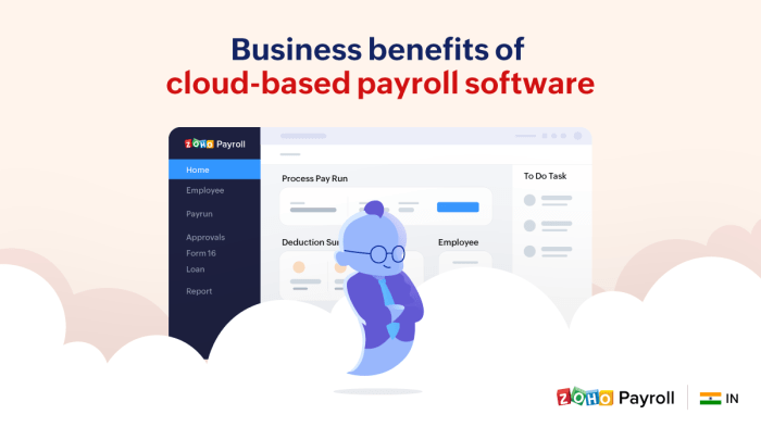 Payroll cloud software zoho benefits mins read based